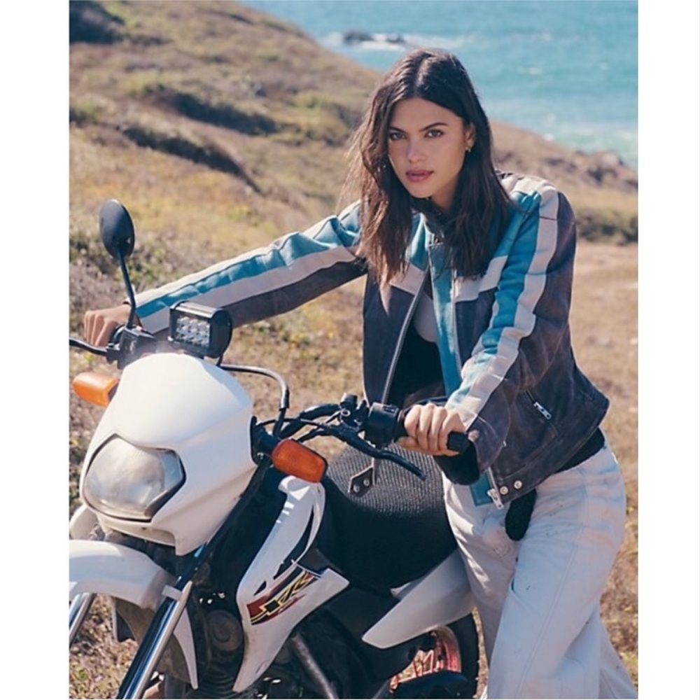 Free People We The Free Fast Lane Moto Jacket - Picture 2 of 16